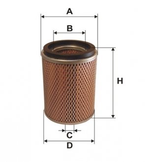 Фільтр повітряний /AM436/1 (вир-во WIX-FILTERS) WIX FILTERS WA6112