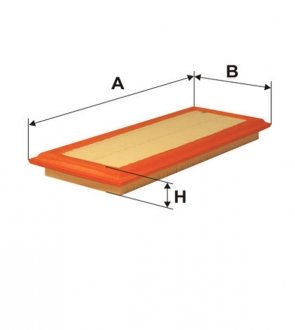 Фільтр повітряний FIAT AP017/ (вир-во WIX-FILTERS UA) WIX FILTERS WA6180