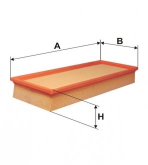 Фільтр повітряний BMW /AP032 (вир-во WIX-FILTERS UA) WIX FILTERS WA6197