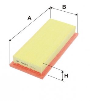 Фильтр воздушный AP095/ (WIX-Filtron UA) WIX FILTERS WA6271