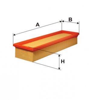Фільтр повітряний RENAULT /AP132 (вир-во WIX-FILTERS UA) WIX FILTERS WA6313