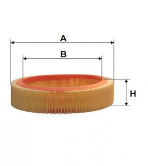 Фільтр повітряний /AR229 (вир-во WIX-FILTERS) WIX FILTERS WA6411