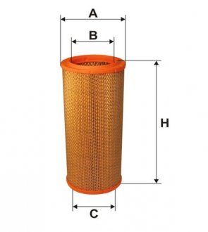 Фильтр воздушный Renault (RVI) B/Chrysler Grand Voyager I/II, Voyager I WIX FILTERS WA6435 (фото 1)