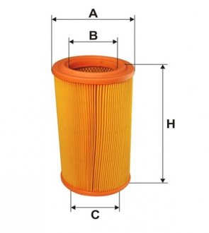 Фільтр повітряний PEUGEOT /AR314/1 (вир-во -FILTERS) WIX FILTERS WA6565 (фото 1)