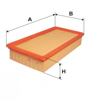 Фильтр воздушный /AP032/1 (WIX-Filtron) WIX FILTERS WA6655