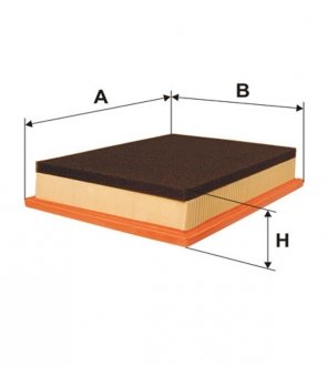 Фільтр повітряний /AP192/2 (вир-во WIX-FILTERS) WIX FILTERS WA9538