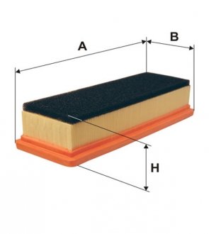 Фильтр воздушный /AP022/2 (WIX-Filtron UA) WIX FILTERS WA9556