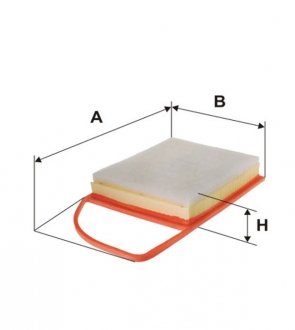 Фільтр повітря WIX FILTERS WA9663
