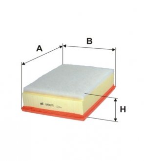 Фільтр повітря WIX FILTERS WA9670