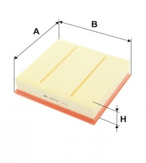 Фильтр воздушный MB A, B 12- (-FILTERS) WIX FILTERS WA9746 (фото 1)