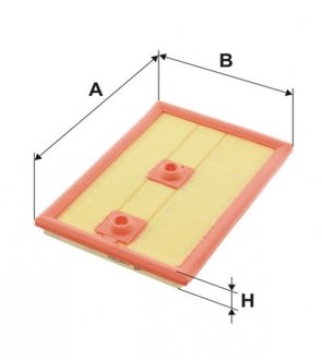 Фильтр воздушный VAG 1.2-1.4 TSI 13- (-FILTERS) WIX FILTERS WA9766 (фото 1)