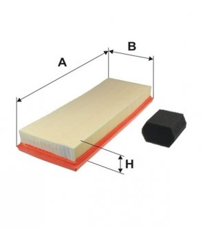 Фільтр повітряний PSA 1.2 PureTech 15-, 1.6 18- (вир-во -FILTERS) WIX FILTERS WA9799 (фото 1)