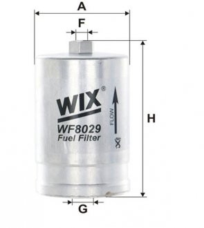 Фильтр топл. PEUGEOT, VOLVO /PP827 WIX FILTERS WF8029 (фото 1)