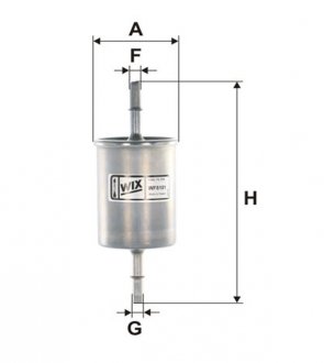 Фільтр паливний WIX WIX FILTERS WF8101