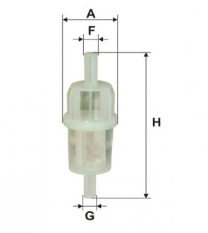 Фильтр топл. MERCEDES /PS821 (WIX-Filtron) WIX FILTERS WF8126