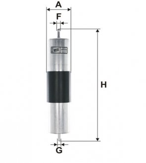 Фильтр топл. BMW PP832/1/ (WIX-Filtron) WIX FILTERS WF8168