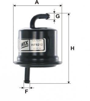 Фільтр паливний WIX FILTERS WF8212