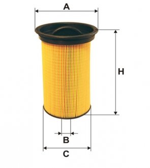 Фильтр топливный BMW 3 (E46), 2.0D, 98-05 (A=82, B=19, C=68, H=123) WIX WIX FILTERS WF8240