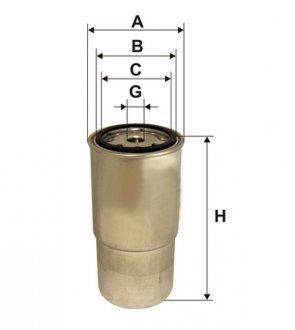 Фільтр палив. (вир-во WIX-FILTERS) WIX FILTERS WF8305