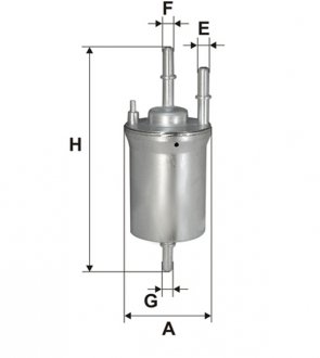 Фильтр топл. AUDI, SKODA, VW /PP836/3 (WIX-Filtron) WIX FILTERS WF8311