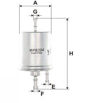 Фільтр палив. AUDI / PP836/5 (вир-во WIX-FILTERS) WIX FILTERS WF8324