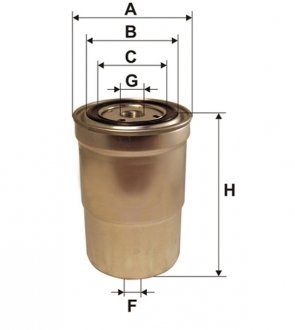 Фильтр топл. PP856/1/ (WIX-Filtron) WIX FILTERS WF8341