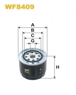 ФІЛЬТР ПАЛИВА WIX FILTERS WF8409