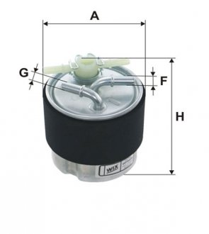 Фильтр топливный NISSAN QASHQAI 1.5-2.0 DCI 07-, MURANO 2.5 DCI 10-(WIX-FILTERS) WIX FILTERS WF8420