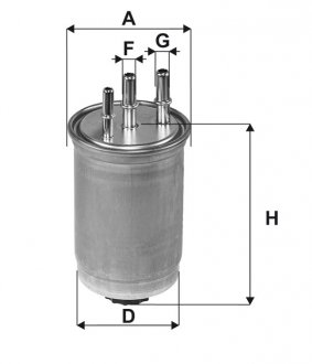 Фільтр паливний FORD TRANSIT 1.8 TDCI 06-13 (вир-во WIX-FILTERS) WIX FILTERS WF8569