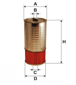 Фільтр оливи WIX FILTERS WL7001