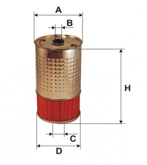 Фільтр оливи WIX FILTERS WL7004