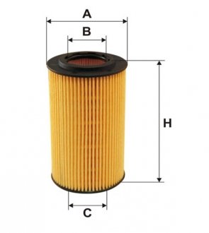 Фильтр масляный двигателя MERCEDES /OE640/2 (WIX-Filtron) WIX FILTERS WL7009