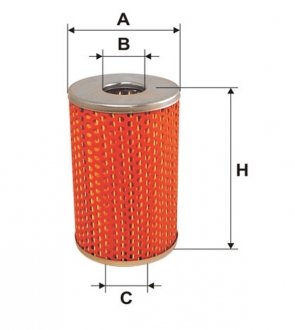 Фильтр масляный двигателя /OM506 (WIX-Filtron) WIX FILTERS WL7019