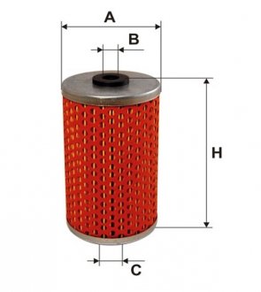 Фільтр масляний двигуна MB /OM509 (вир-во WIX-FILTERS) WIX FILTERS WL7023