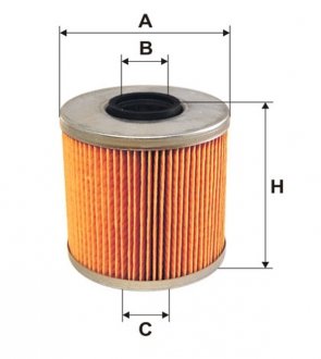 Фильтр масляный двигателя /OM523 (UA) WIX FILTERS WL7042 (фото 1)