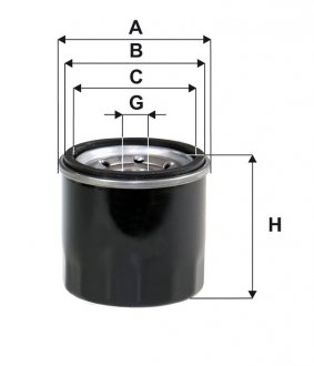 Фільтр оливи WIX FILTERS WL7119