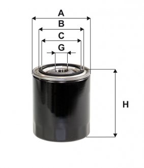 Фільтр оливи WIX FILTERS WL7145