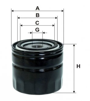 Фільтр масляний двигуна /OP642/1 (вир-во WIX-FILTERS UA) WIX FILTERS WL7237