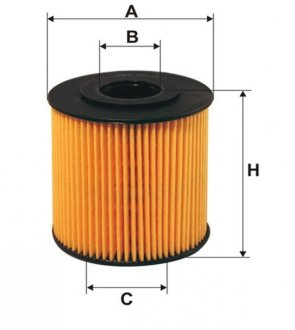 Фильтр масляный двигателя VOLVO /OE662 (WIX-Filtron) WIX FILTERS WL7261