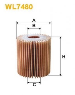 ФІЛЬТР ОЛИВИ WIX FILTERS WL7480