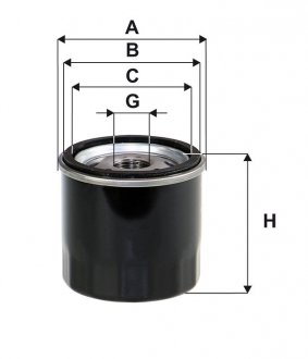 Фільтр оливи WIX FILTERS WL7491