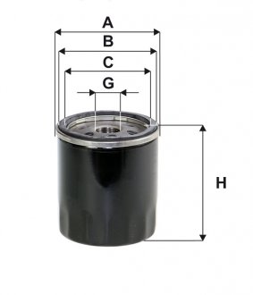 Фільтр оливи WIX FILTERS WL7510