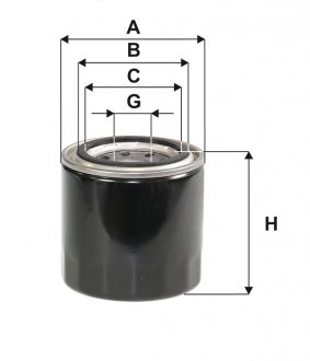 Фільтр оливи WIX FILTERS WL7512