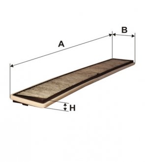 Фильтр салона (угольный) BMW Serie 3 (E46), Serie X3 (E83) WIX FILTERS WP9003 (фото 1)