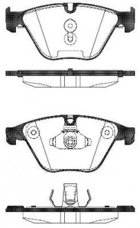 Колодки гальмівні WOKING P15963.00