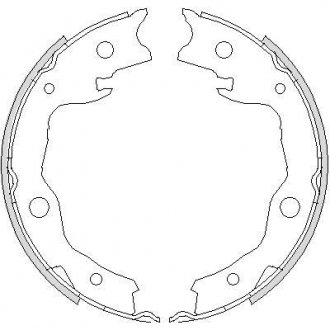 Колодки тормозные WOKING Z4752.00