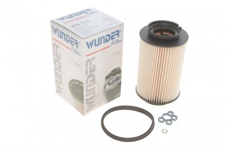 Фільтр паливний VW Caddy 1.9TDI-2.0SDI (5 болтів) WUNDER FILTER WB 111