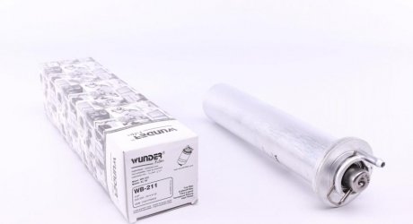 Фільтр паливний BMW 5 (E39)/7 (E38)/X5 (E53) 2.2-4.6 96-10 WUNDER FILTER WB 211