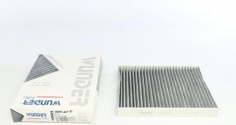 Фільтр салону Citroen Xsara Picasso 99-12 (вугільний) WUNDER FILTER WPK 407