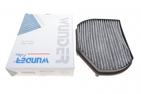 Фільтр салону MB C-class (W202)/CLK (A208)/E (W210)/SLK (R170) (вугільний) WUNDER FILTER WPK 702